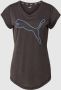 PUMA PERFORMANCE T-shirt met labelprint model 'Heather' - Thumbnail 1