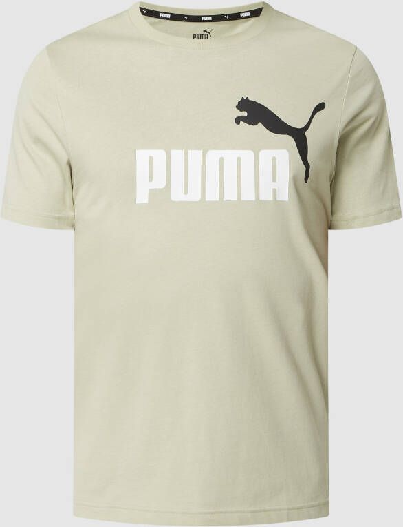 PUMA PERFORMANCE T-shirt met logoprint regular fit