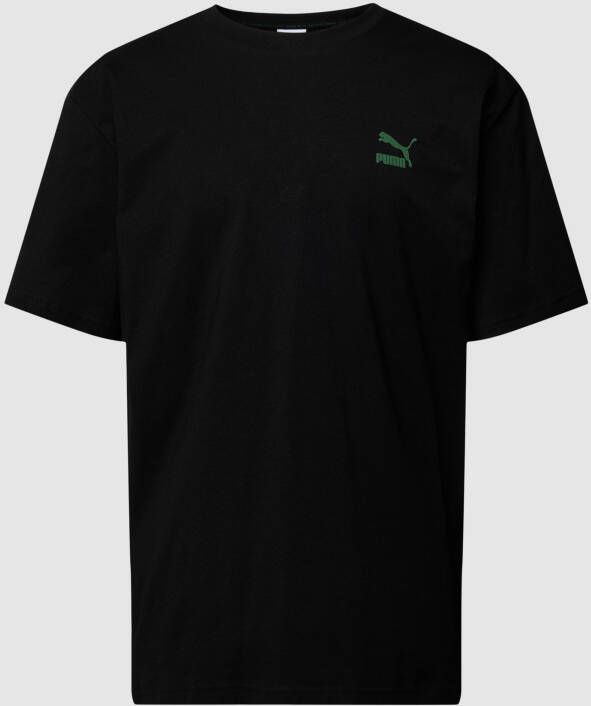 PUMA PERFORMANCE T-shirt met motiefprint model 'Classics 70s Psychedelic'