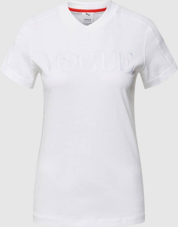 PUMA PERFORMANCE T-shirt met Vogue©-stitching model 'Regular'