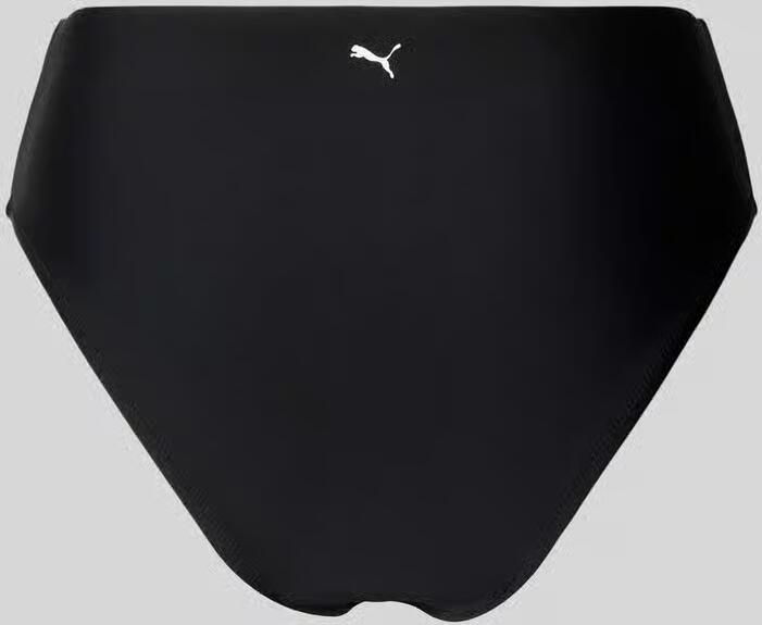 Puma high waist bikinibroekje met logo zwart - Foto 4