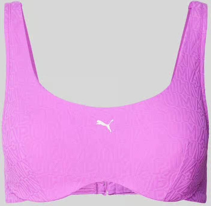 Puma Bikinitop met structuurmotief - Foto 2