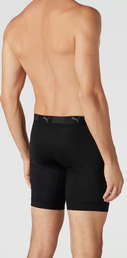 Puma Boxershort met elastische band met logo in een set van 2 stuks model 'Sport' - Foto 8
