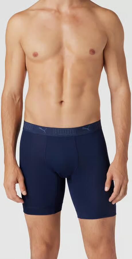 Puma Boxershort met elastische band met logo in een set van 2 stuks model 'Sport' - Foto 6