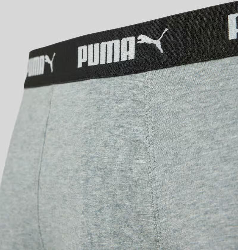 Puma Boxershort met elastische logoband in een set van 4 stuks - Foto 2