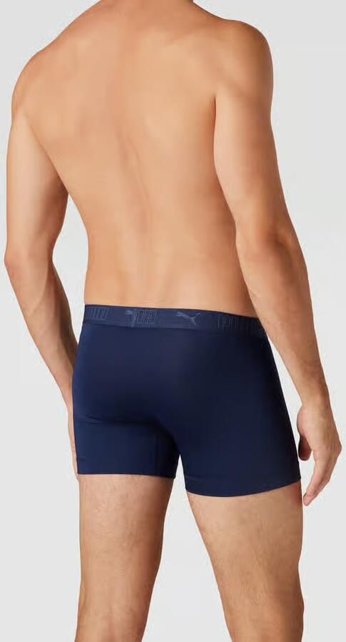 PUMA Boxershort MEN SPORT MICROFIBER BOXERS 2P (2 stuks Set van 2) - Foto 3