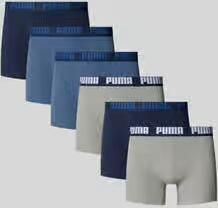 PUMA Boxershort MEN EVERYDAY BOXER 6P ECOM Elastische logotailleband stretchmateriaal zonder opening (Set van 6) - Foto 4