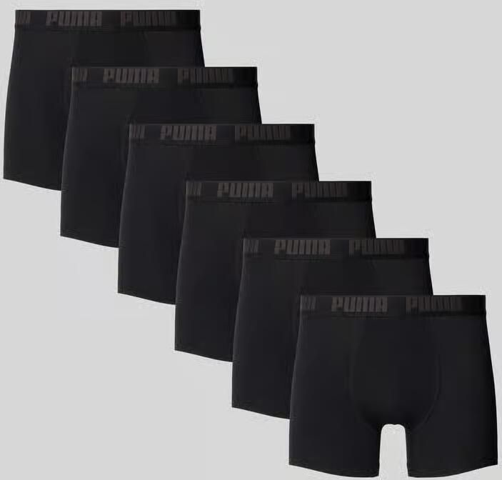 PUMA Boxershort MEN EVERYDAY BOXER 6P ECOM Elastische logotailleband stretchmateriaal zonder opening (Set van 6) - Foto 5