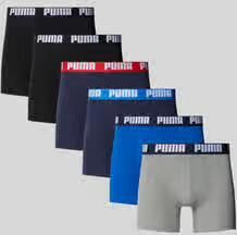 PUMA Boxershort MEN EVERYDAY BOXER 6P ECOM Elastische logotailleband stretchmateriaal zonder opening (Set van 6) - Foto 6