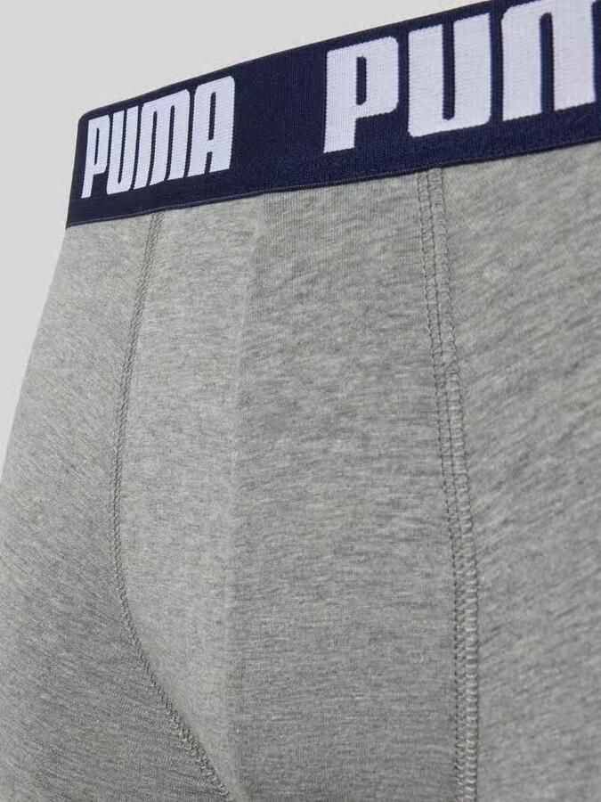 PUMA Boxershort MEN EVERYDAY BOXER 6P ECOM Elastische logotailleband stretchmateriaal zonder opening (Set van 6) - Foto 3