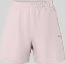 Puma Loose fit sweatshorts van katoenmix model 'ESS ELEVATED'