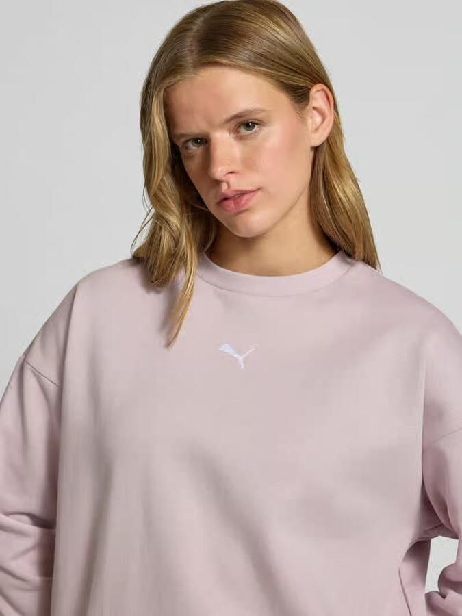 Puma Oversized sweatshirt van katoenmix model 'ESS OVERSIZED' ' - Foto 2