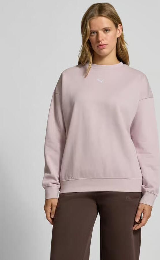 Puma Oversized sweatshirt van katoenmix model 'ESS OVERSIZED' ' - Foto 2