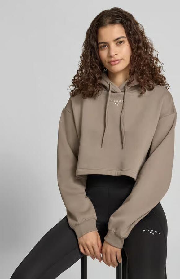 Puma Regular fit sweatshirt van katoenmix X HYROX