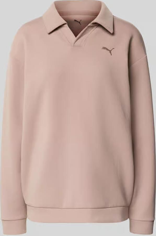 Puma Relaxed fit poloshirt met lyocell