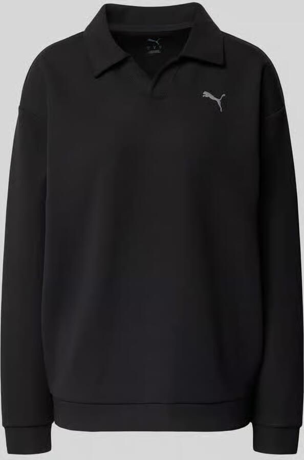 Puma Relaxed fit poloshirt met lyocell