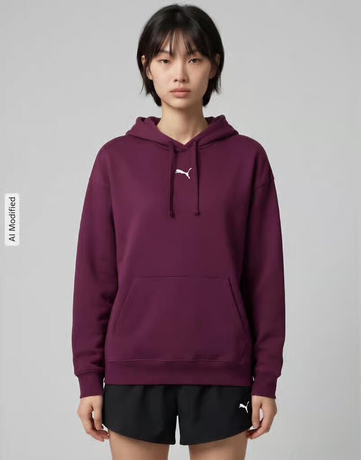Puma relaxed fit sweatshirt van katoenmix - Foto 2