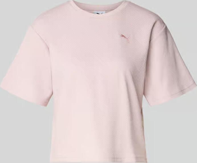 Puma relaxed fit T-shirt van gehaakt kant