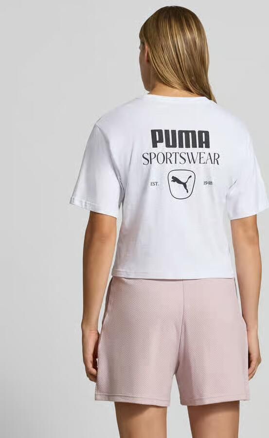 Puma relaxed fit t-shirt van puur katoen - Foto 3