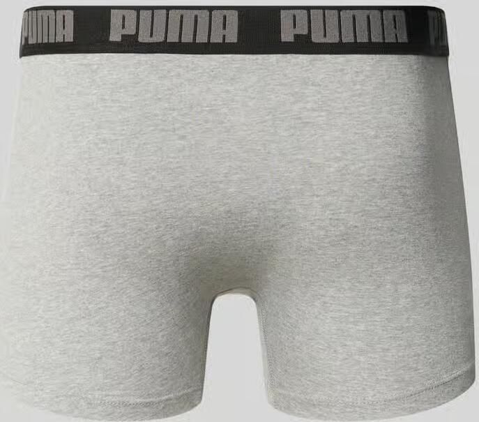 Puma Slim fit boxershort van katoenmix in set van 2 model 'EVERDAY' - Foto 2
