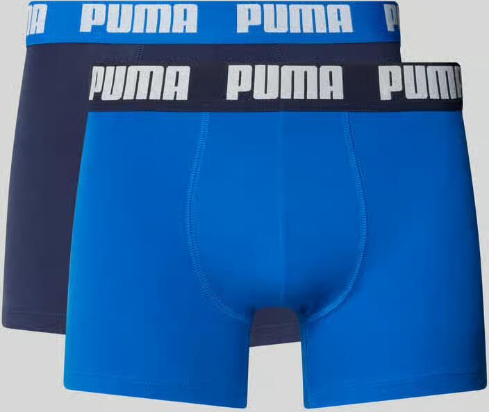 Puma Slim fit boxershort van katoenmix in set van 2 model 'EVERDAY' - Foto 2