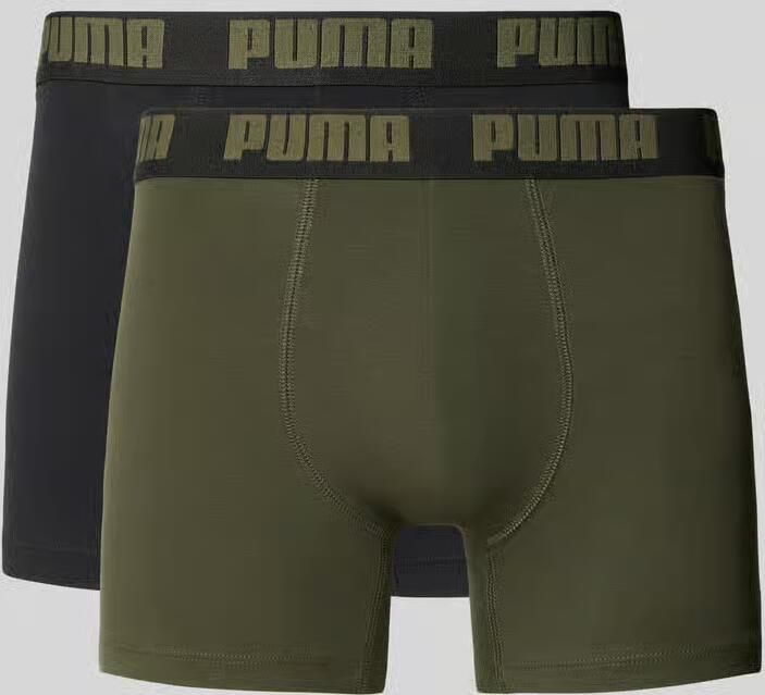 Puma Slim fit boxershort van katoenmix in set van 2 model 'EVERDAY' - Foto 2
