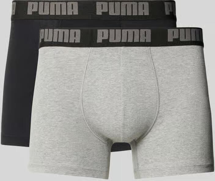Puma Slim fit boxershort van katoenmix in set van 2 model 'EVERDAY' - Foto 2