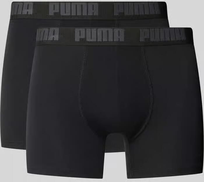 Puma Slim fit boxershort van katoenmix in set van 2 model 'EVERDAY' - Foto 2