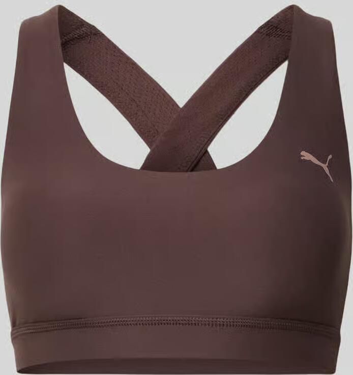 Puma Slim fit sport-bh met logoprint Model 'Cloudspun' - Foto 2