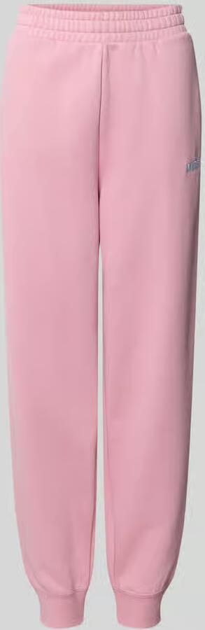 Puma Slim fit sweatpants met labelstitching