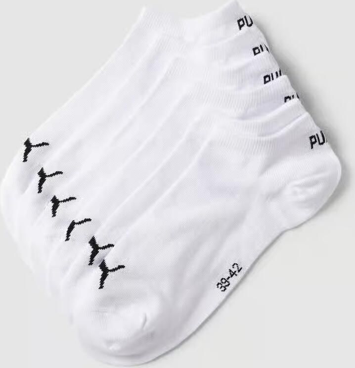 Puma Sneakersokken in effen design in een set van 6 stuks - Foto 2