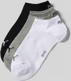 Puma Sneakersokken met labeldetails in een set van 3 paar - Foto 5