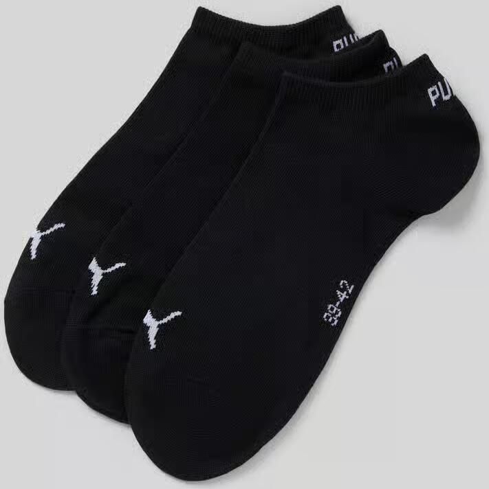 Puma Sneakersokken met labeldetails in een set van 3 paar - Foto 2
