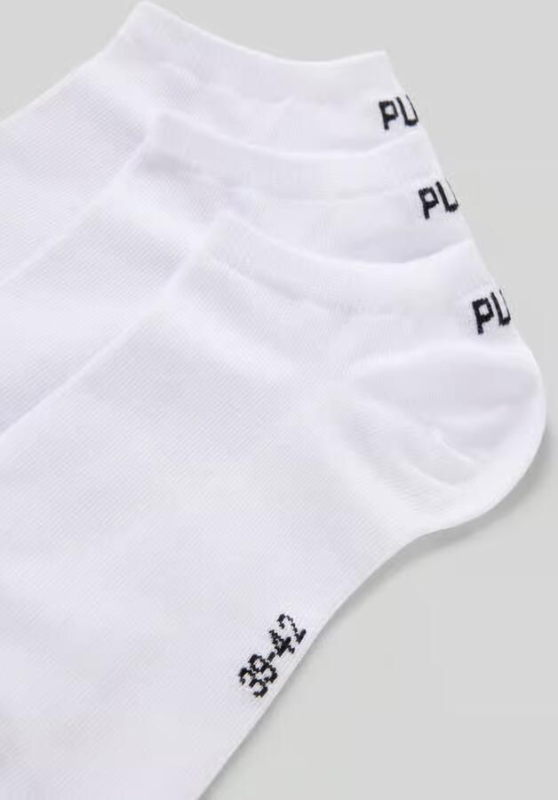 Puma Sneakersokken met labeldetails in een set van 3 paar - Foto 5