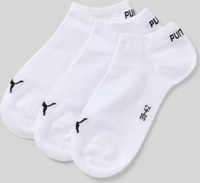 Puma Sneakersokken met labeldetails in een set van 3 paar - Foto 3