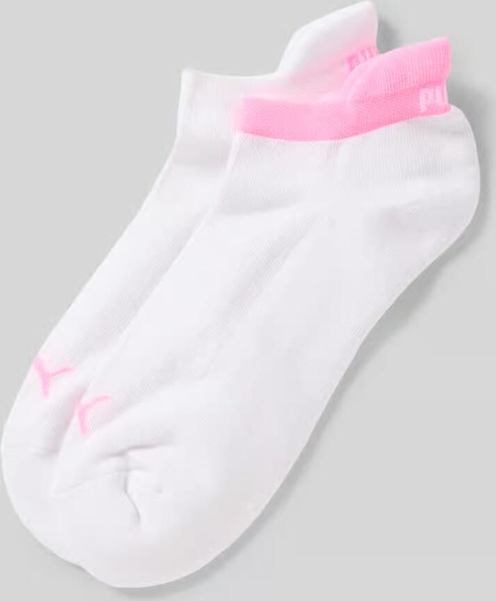 Puma Sneakersokken met logo in Set van 2