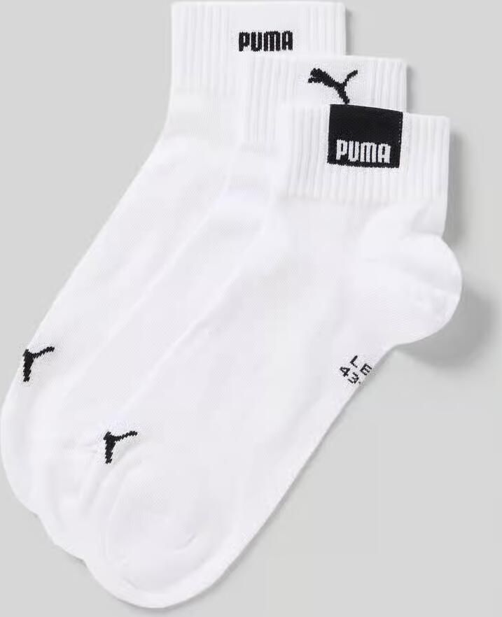 Puma Sokken met elastisch ribboordjes in Set van 3