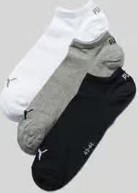 Puma Sneakersokken met labeldetails in een set van 3 paar - Foto 4