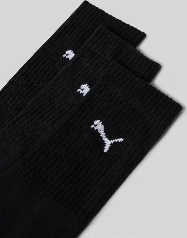 Puma 3 PACK Regular Cushioned Crew Socks Unisex Sokken zwart Maat 39-42 Kleding - Foto 5