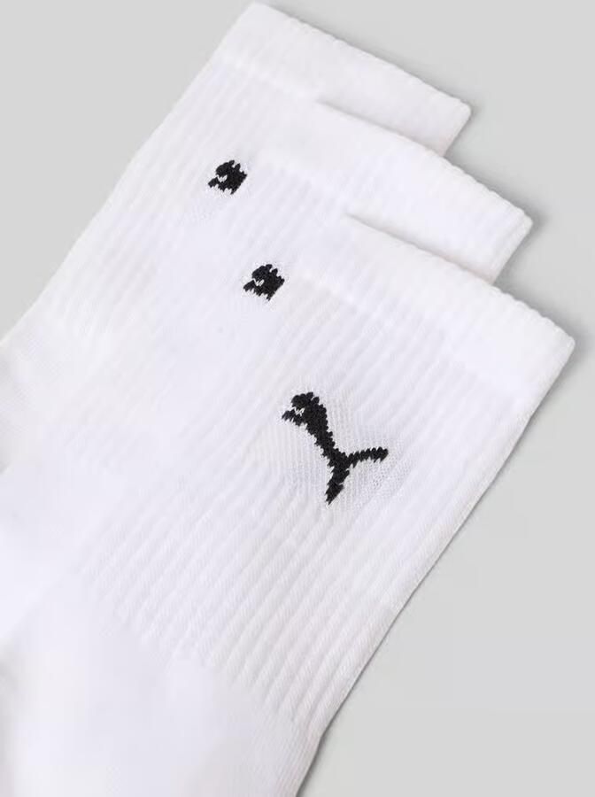 Puma 3-Pack Sokken Upgrade Jouw Collectie met Hoogwaardig Comfort White Unisex - Foto 8