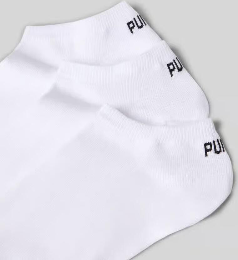 Puma Sneakersokken met labeldetails in een set van 3 paar - Foto 4