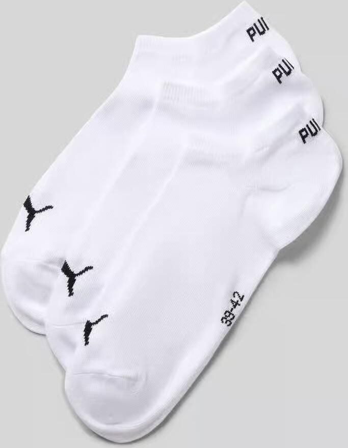 Puma Sneakersokken met labeldetails in een set van 3 paar - Foto 5