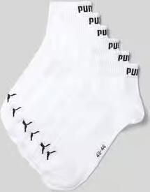 Puma Quarter Plain Sokken Senior (6-pack) - Foto 7