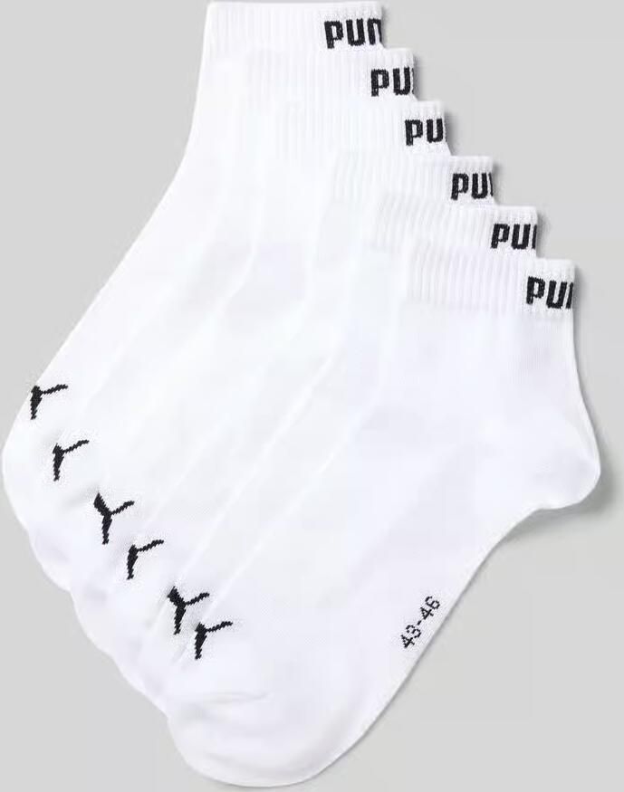 Puma Quarter Plain Sokken Senior (6-pack) - Foto 4