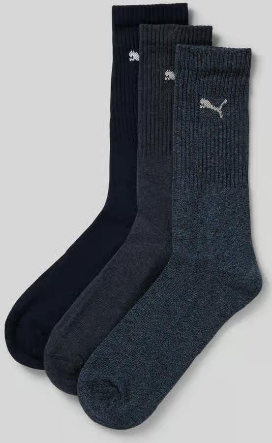 PUMA Sokken UNISEX CREW SOCK 3P (3 paar)