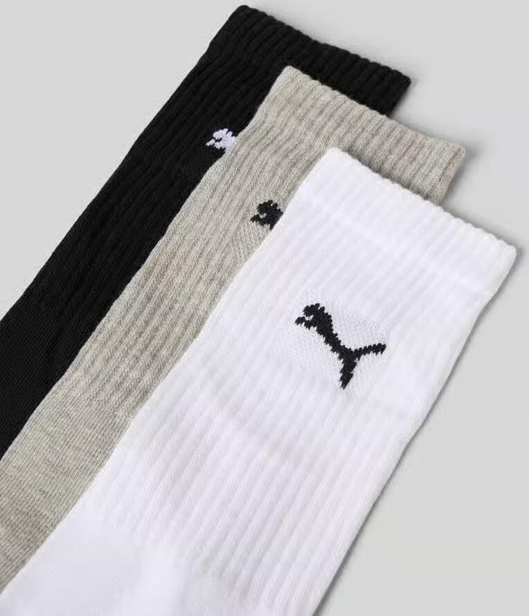 PUMA Sportsokken UNISEX LIGHT CREW SOCK 3P (3 paar)