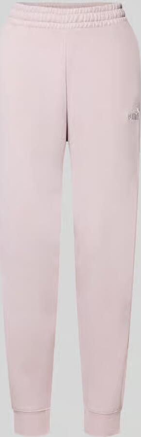 Puma sweatpants met labelstitching en elastische band - Foto 2