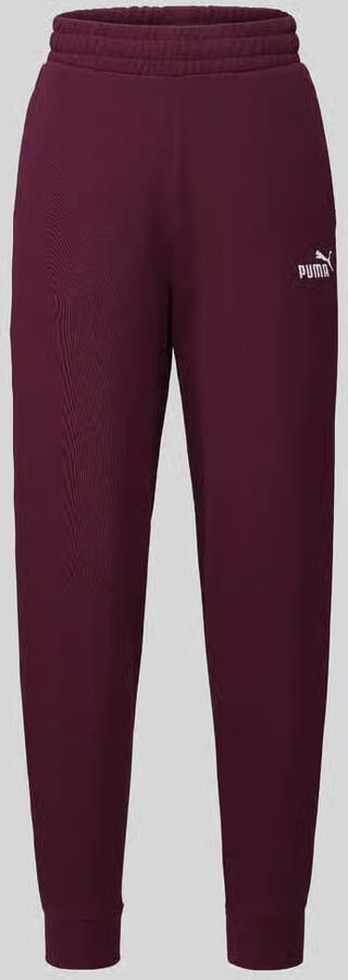 Puma comfort fit joggingbroek van katoenmix model 'No. 1'