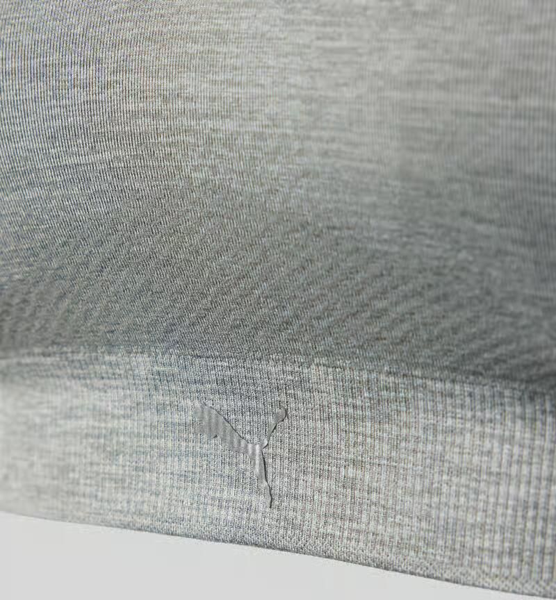 Puma Triangel-bh met logo en gekruiste bandjes