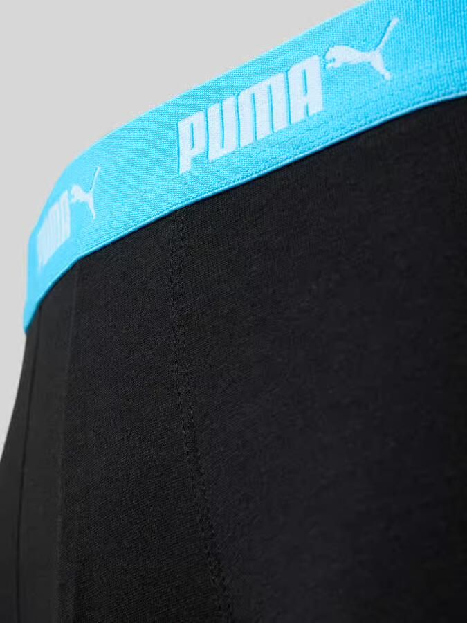 Puma Boxershort met elastische logoband in een set van 4 stuks - Foto 2